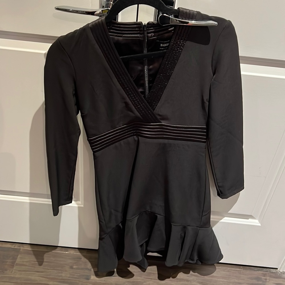 Bardot mini dress